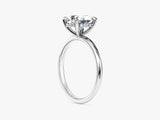 Hidden Halo Oval Lab Grown Diamond Engagement Ring (2.00 CT)