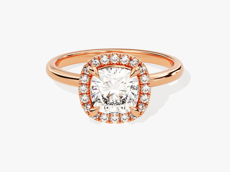 Cushion Halo Diamond Engagement Ring (1.50 CT)