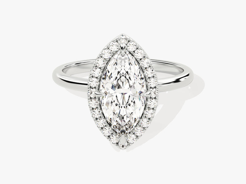 Marquise Halo Diamond Engagement Ring (1.50 CT)