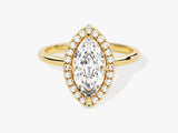 Marquise Halo Diamond Engagement Ring (1.50 CT)