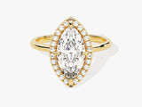 Marquise Halo Diamond Engagement Ring (2.00 CT)