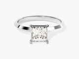 Knife Edge Princess Diamond Engagement Ring (1.00 CT)