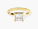 Knife Edge Princess Diamond Engagement Ring (1.00 CT)