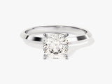 Knife Edge Cushion Diamond Engagement Ring (1.50 CT)