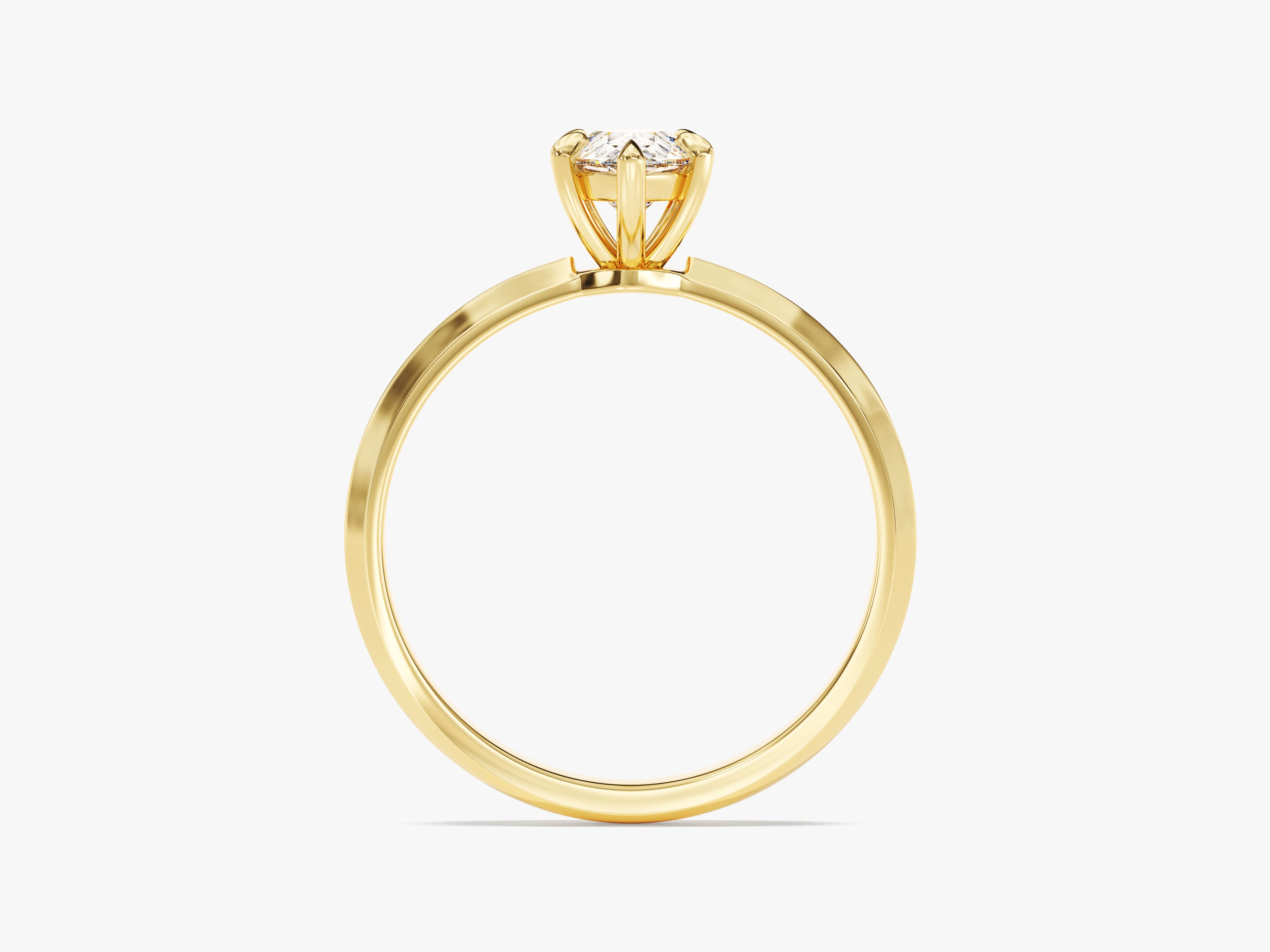 Gold diamond ring, elegant jewelry, fine craftsmanship