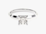 Knife Edge Asscher Lab Grown Diamond Engagement Ring (1.00 CT)