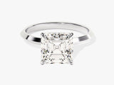 Asscher cut diamond engagement ring, luxury jewelry