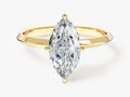 Knife Edge Marquise Lab Grown Diamond Engagement Ring (1.50 CT)
