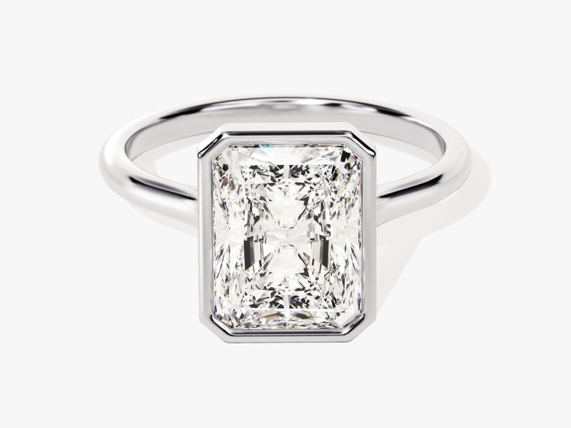 Radiant cut diamond engagement ring, fine jewelry, luxury gemstone