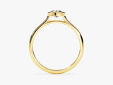 Bezel Marquise Moissanite Engagement Ring (1.00 CT)