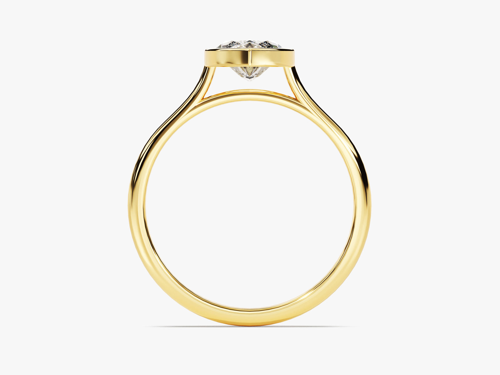 MAIDEN R-167 リング お箱なし Size Choice 2ct Marquise Moissanite Engagement Ring Unique