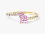 EG201_Yellow_pink_double_heart_Promise_Ring_with_sidestones
