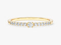 Micro Prong Set Promise Ring