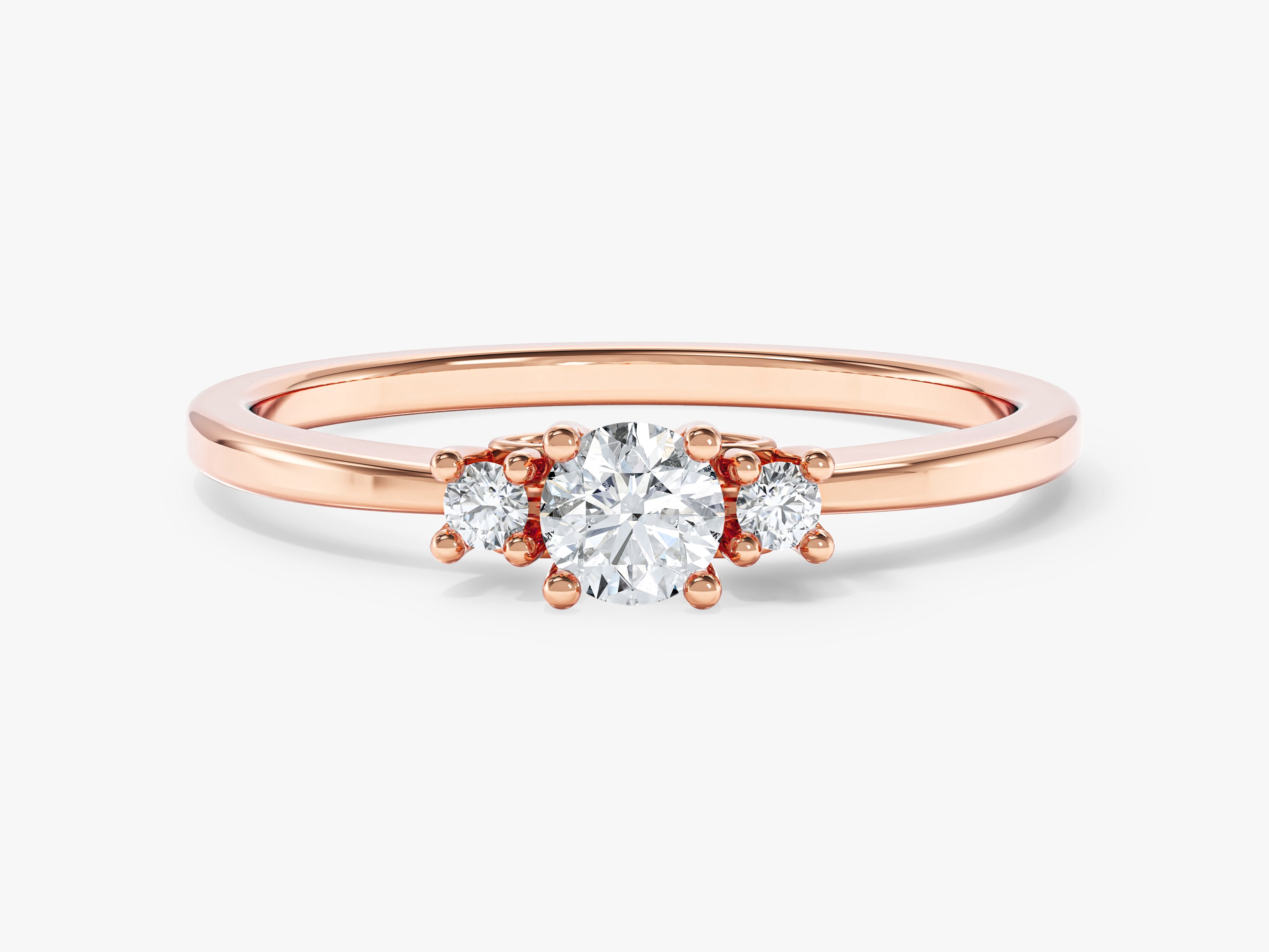 Three Stone Promise Ring