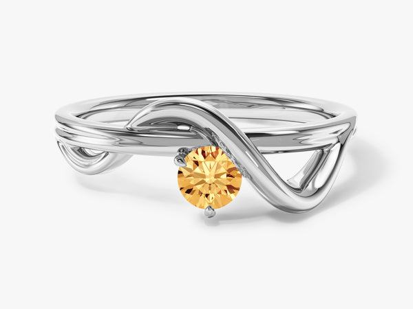 EG240_White_Double_Band_wave_Promise_Ring