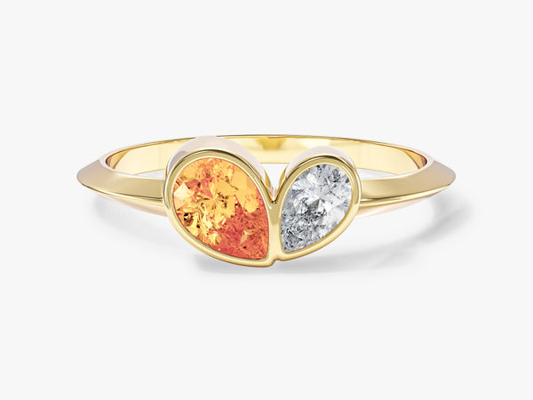 EG243_Yellow_bezel_set_Pear_Toi_Et_Moi _Promise_Ring