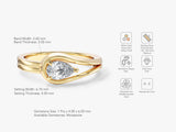 Unique Double Band Promise Ring