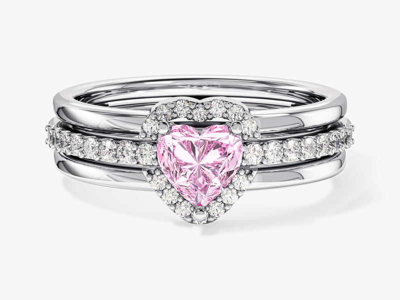 Trio Engagement Ring