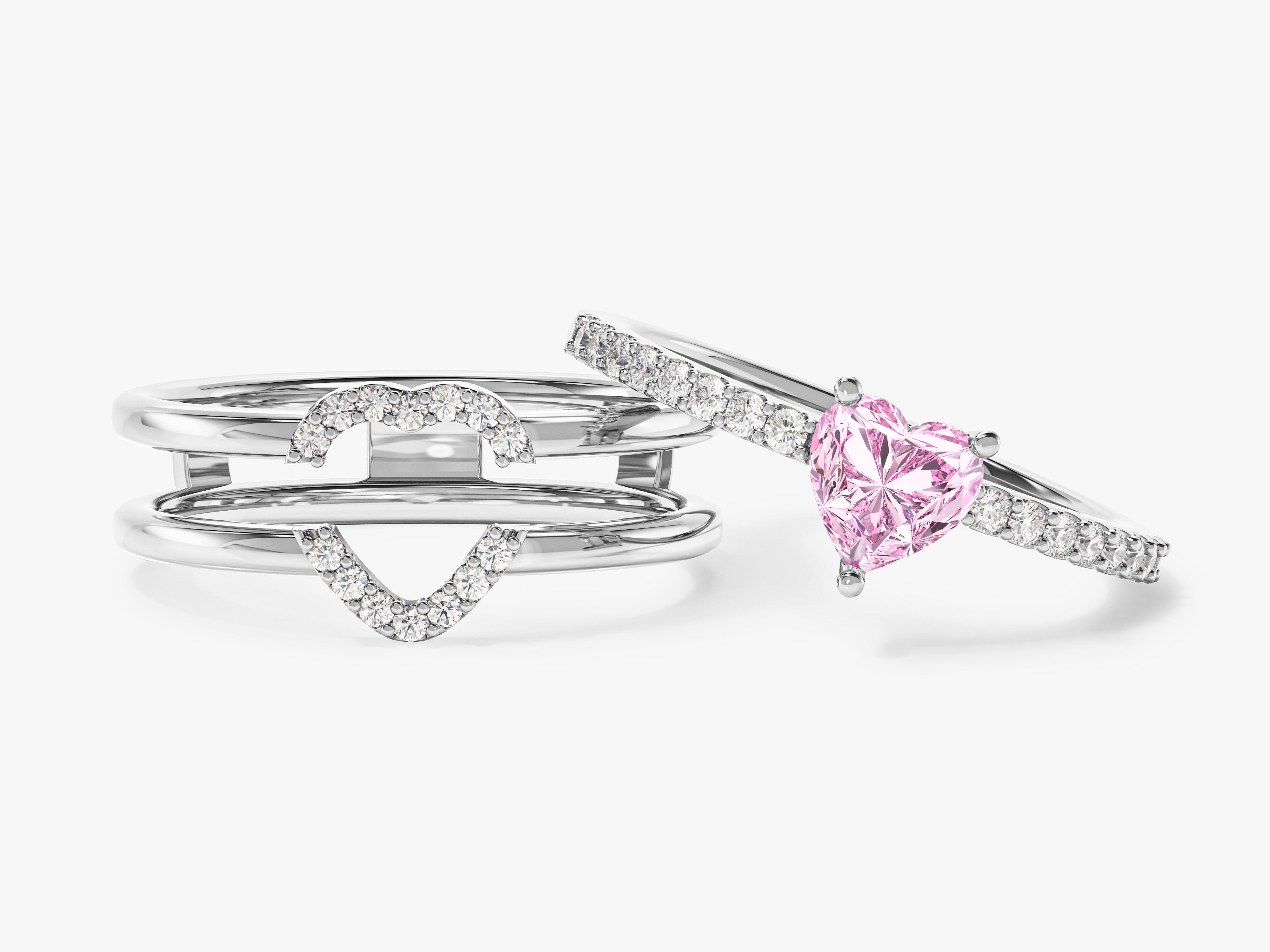 Trio Engagement Ring