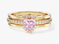 Trio Engagement Ring
