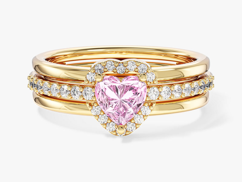 Trio Engagement Ring