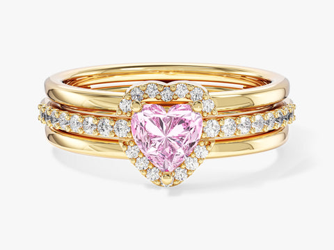 Trio Engagement Ring