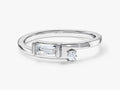 Baguette and Round Promise Ring