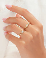 Wavy Promise Ring