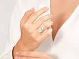 Elongated Cushion Lab Grown Diamond Engagement Ring