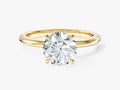 Hidden Gemstone Engagement Ring