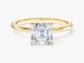 Asscher Cut Solitaire Lab Grown Diamond Engagement Ring (1.50 CT)