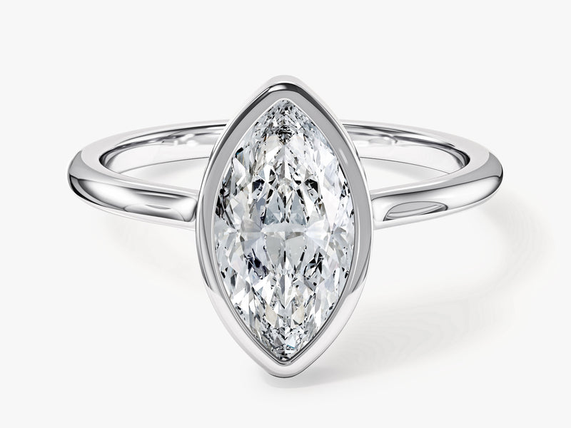 Marquise diamond engagement ring, fine jewelry, luxury gemstone ring