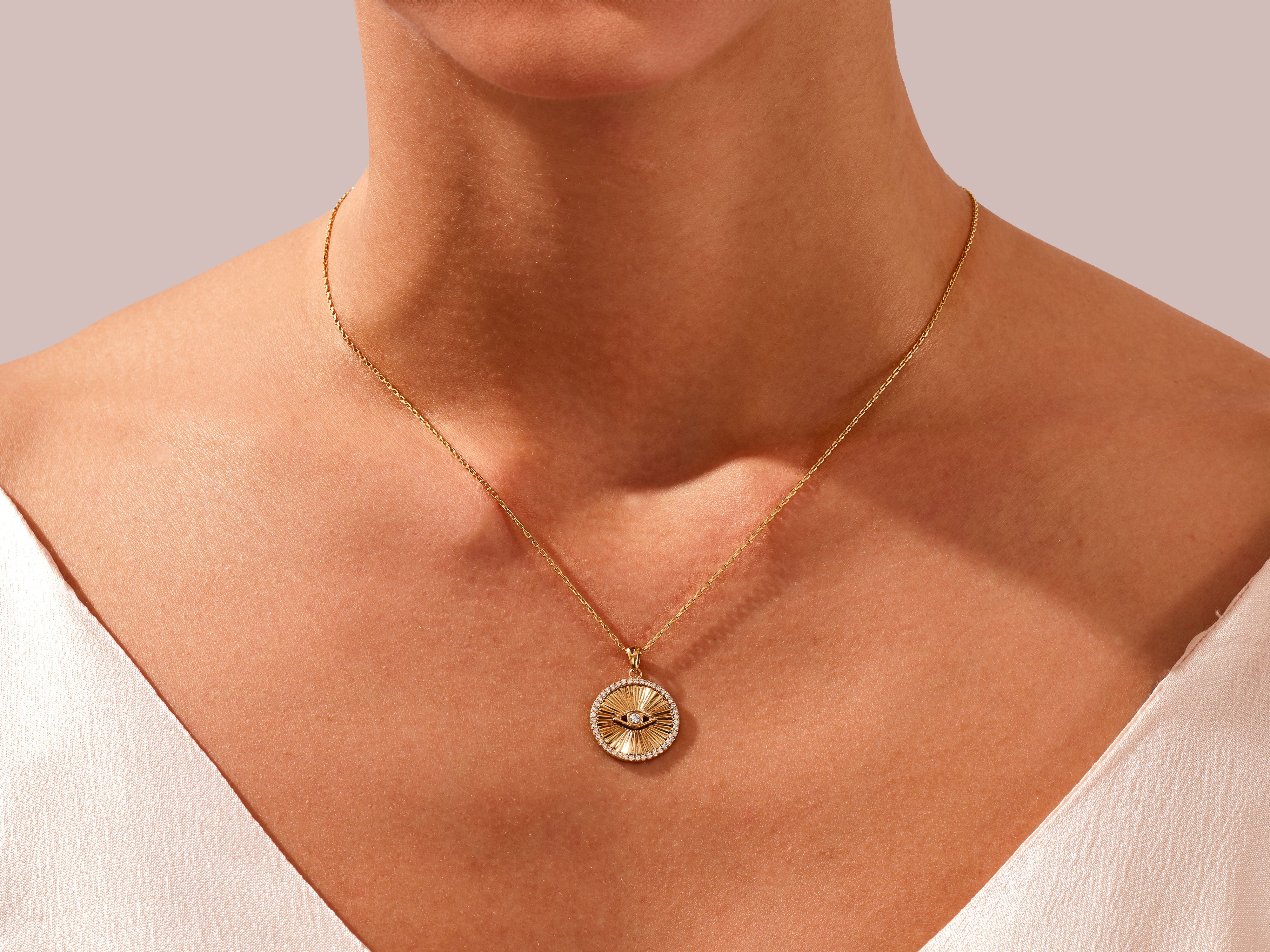 Evil Eye Pendant Necklace