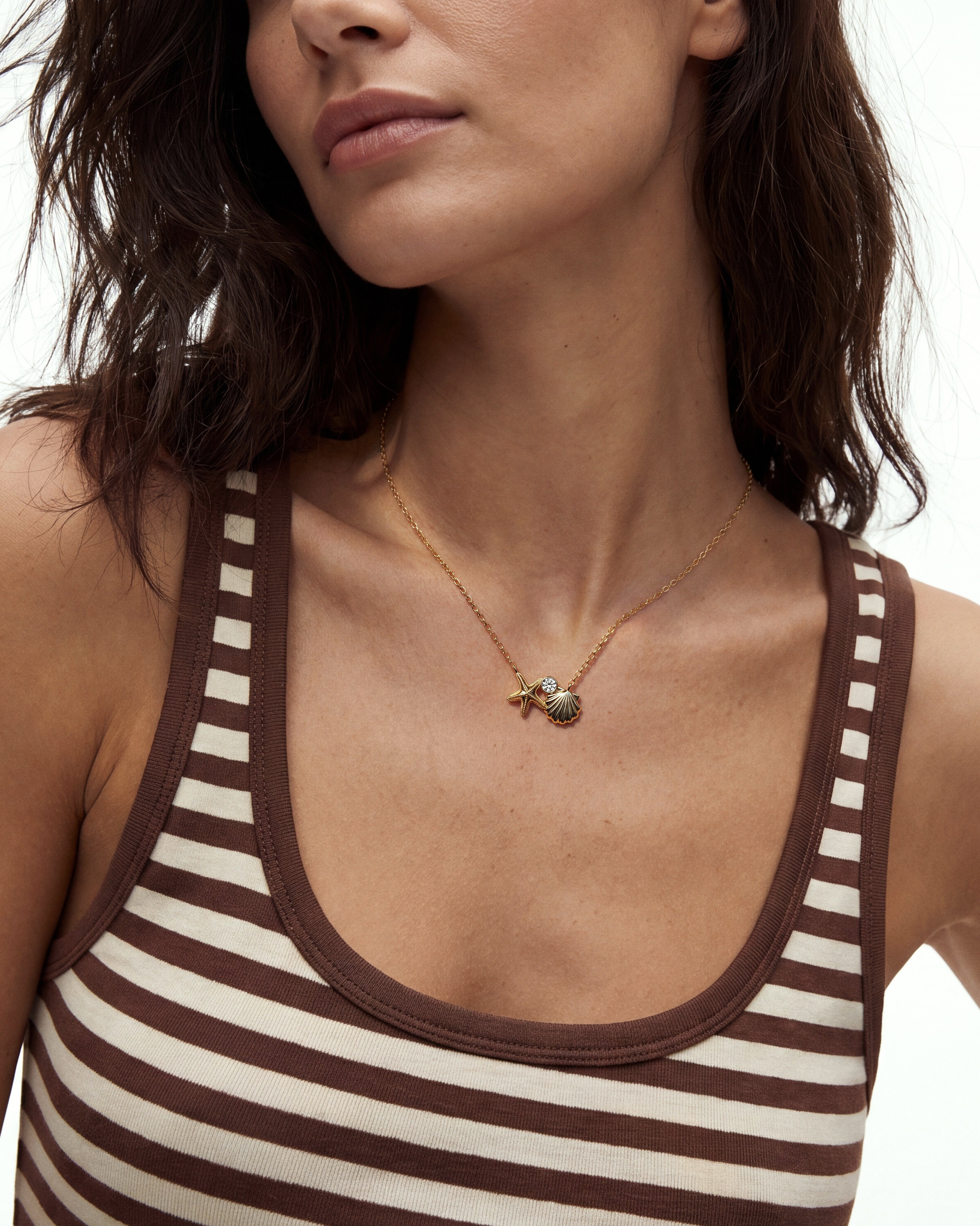 Starfish & Shell Necklace