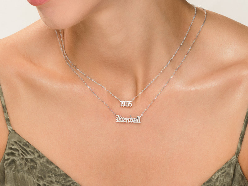 Paperclip Chain Name Necklace