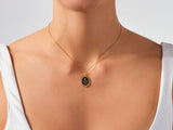 Snake Necklace in 14k Solid Gold