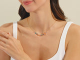 Heart Birthstone Necklace