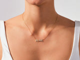 Block Name Necklace