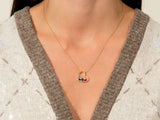 Cluster Birthstone Necklace