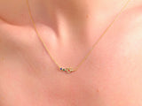 Infinity Heart Birthstone Necklace