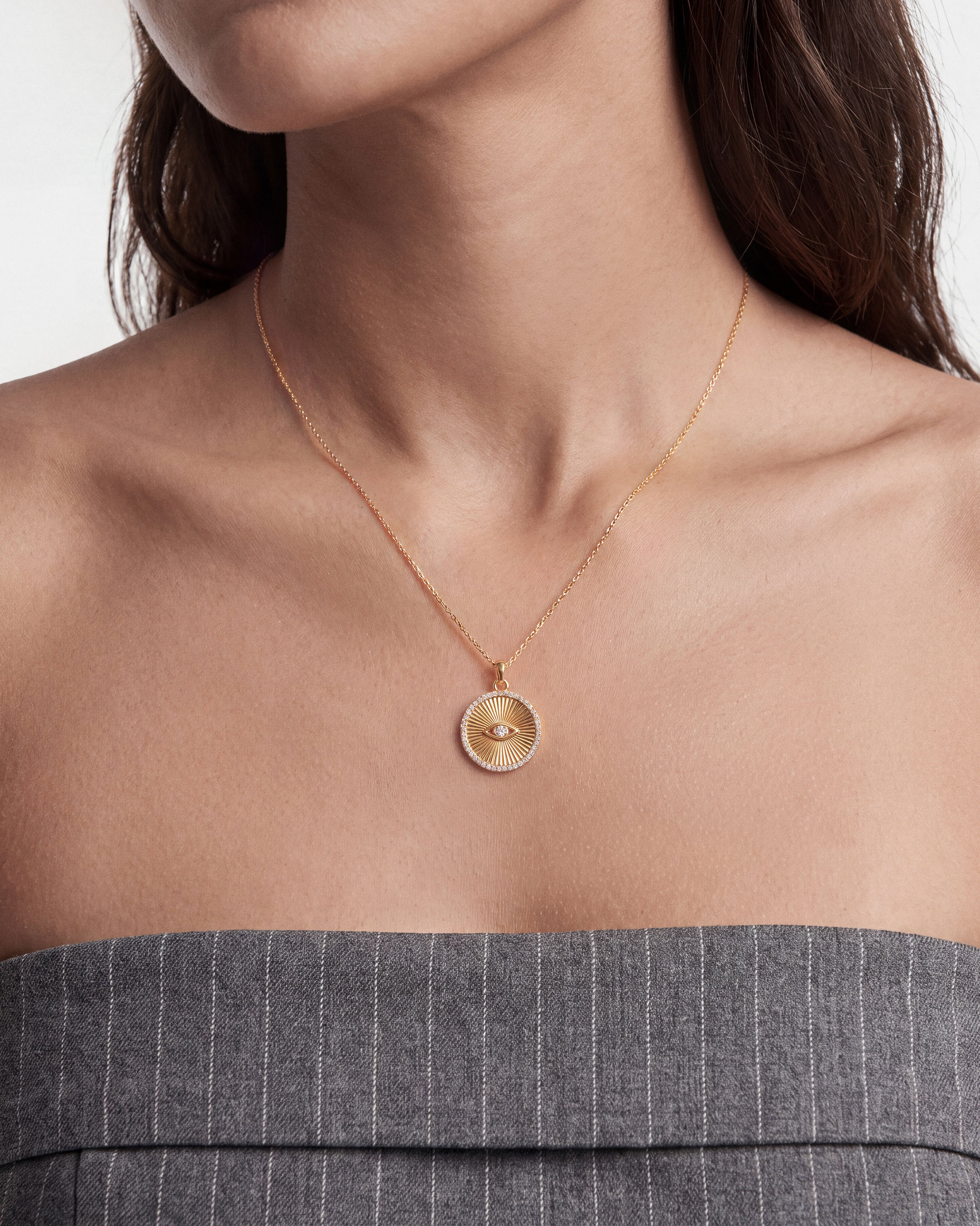 Evil Eye Pendant Necklace