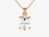 Oval Cut Solitaire Pendant (1.50 CT)