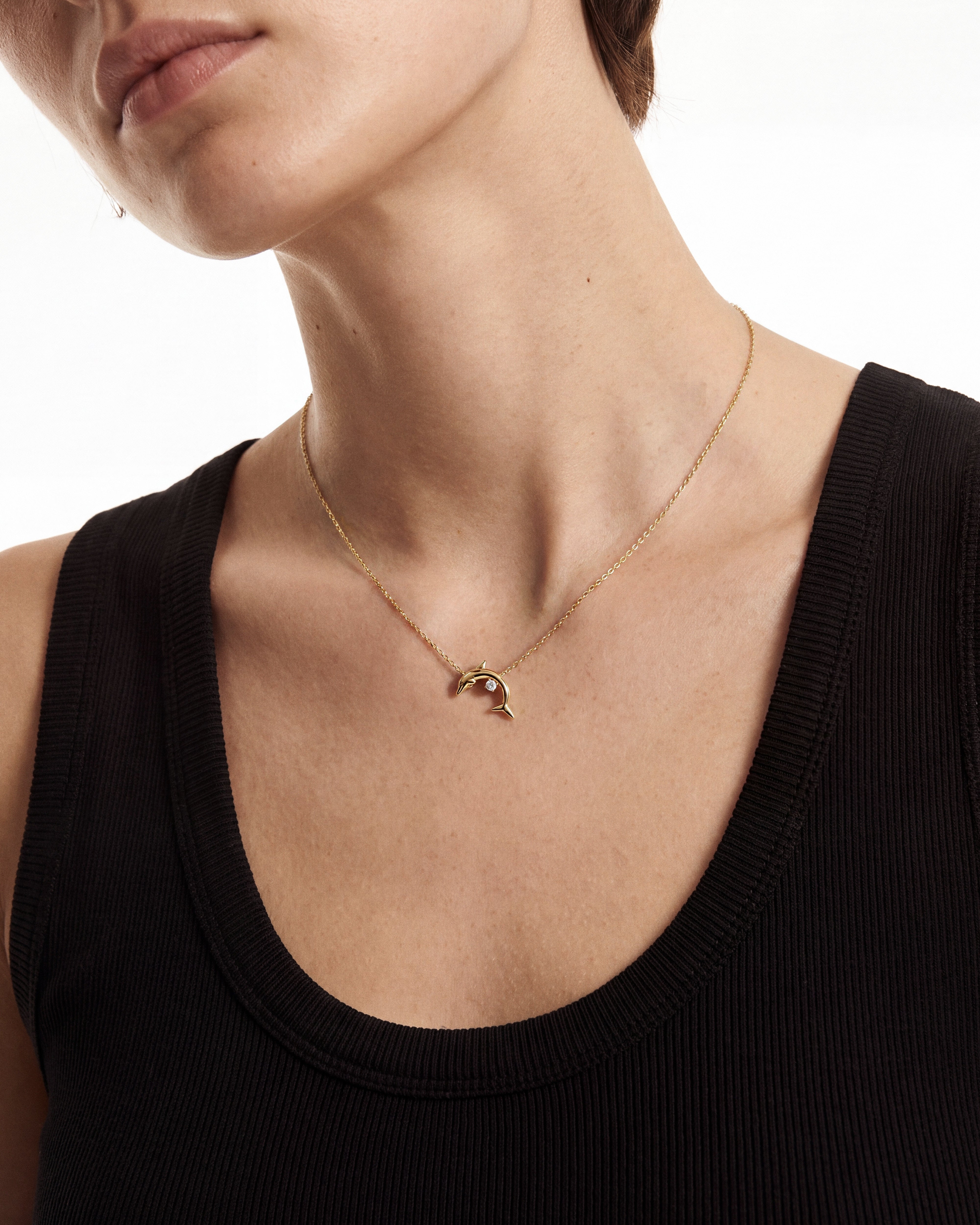 Leaping Dolphin Necklace