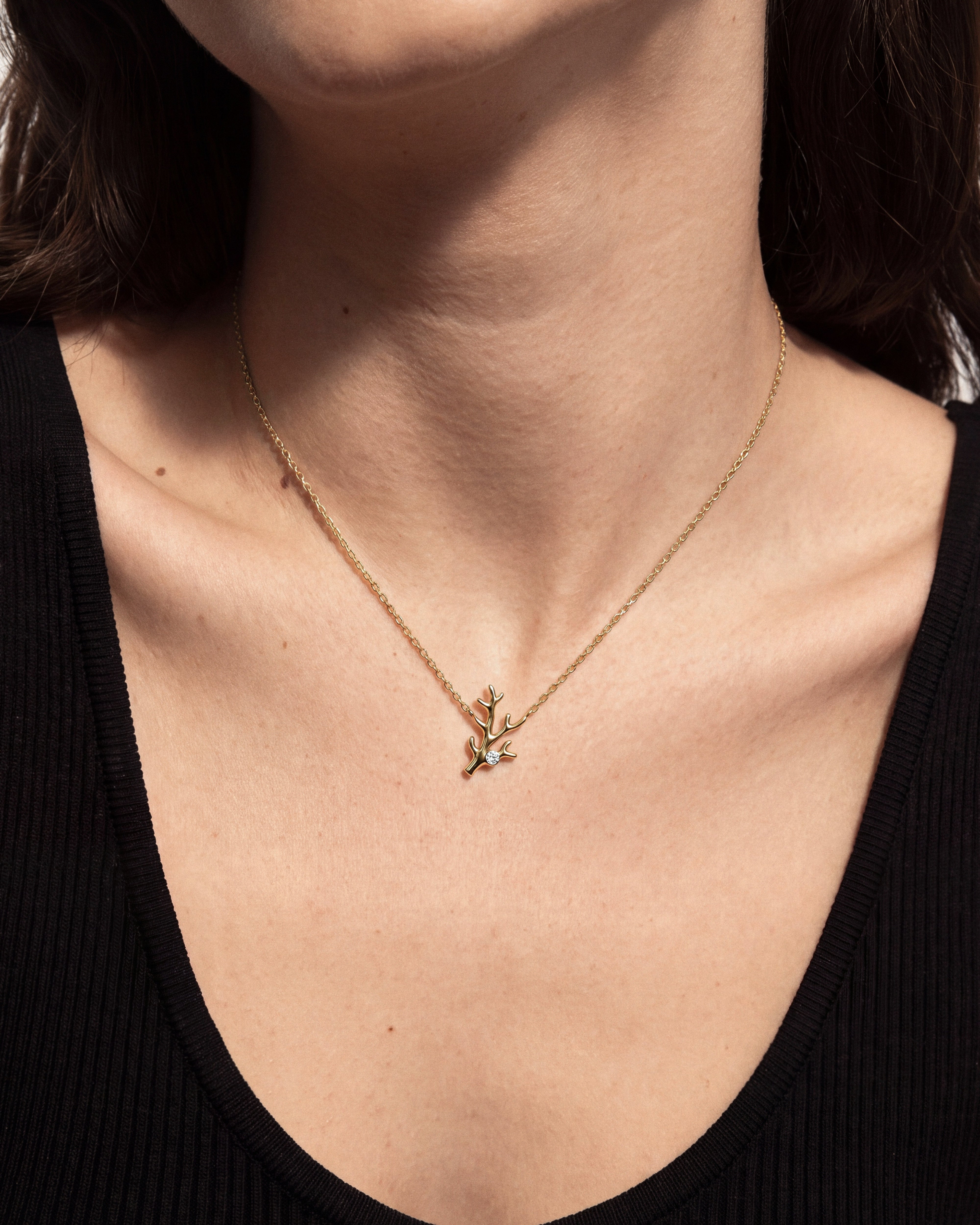 Coral Branch Necklace