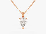 Pear Cut Solitaire Pendant (1.00 CT)