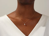 Pear Cut Solitaire Pendant (1.00 CT)