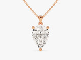 Pear Cut Solitaire Pendant (2.00 CT)