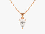 Pear Cut Solitaire Pendant (0.50 CT)