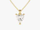 Heart Cut Solitaire Pendant (1.00 CT)