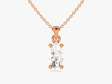 Marquise Cut Solitaire Pendant (0.50 CT)